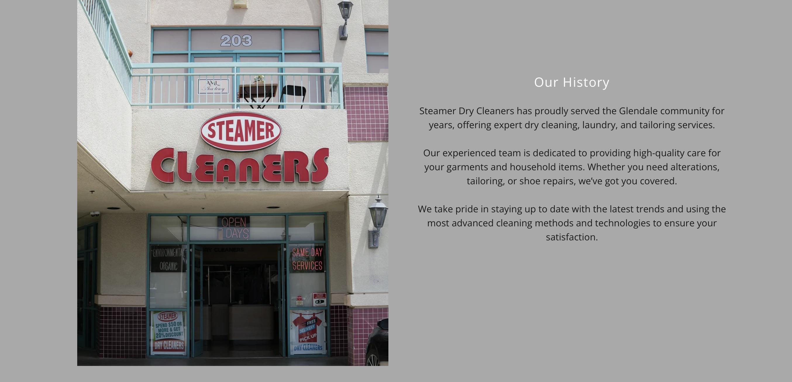 Steamer Dry Cleaners
